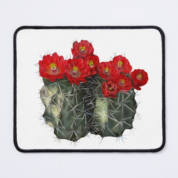 Item preview, Claret Cup Cactus Flower designed and sold by Wondersofwhimsy.
