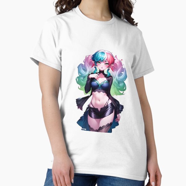 Item preview, Multicolor Elf Girl designed and sold by Blaqkout.