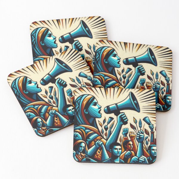 Item preview, Voice of Unity - A Vibrant Artistic Expression designed and sold by Wonderall.