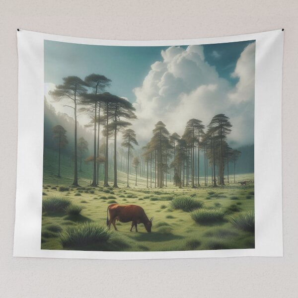 Item preview, Countryside Queen - Majestic Meadow Cow designed and sold by ProgressMagnet.