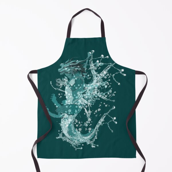 Item preview, Art - Hand-drawn The Enchanting Water Dragon designed and sold by Eejee-SK.