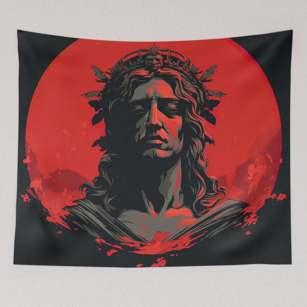 Item preview, Dionysus | Red minimalism designed and sold by ComicsFactory.