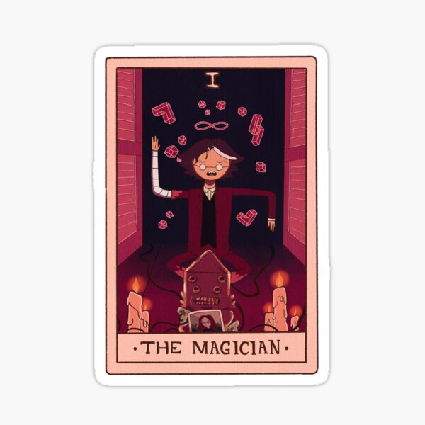 Item preview, Simon "The Magician" Adventure Time Tarot Card designed and sold by lauraceae-art.
