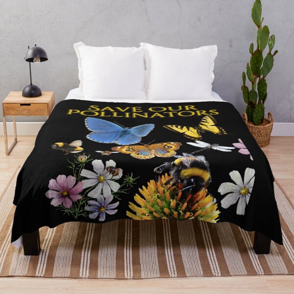 Item preview, Save Our Pollinators Colorful Environmental Design designed and sold by EarthArtDesigns.
