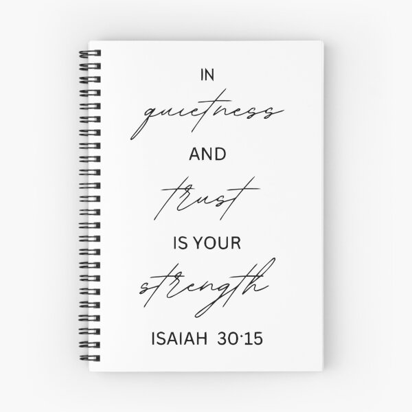 Item preview, Isaiah 30:15 Verse designed and sold by WhimZOfficial.