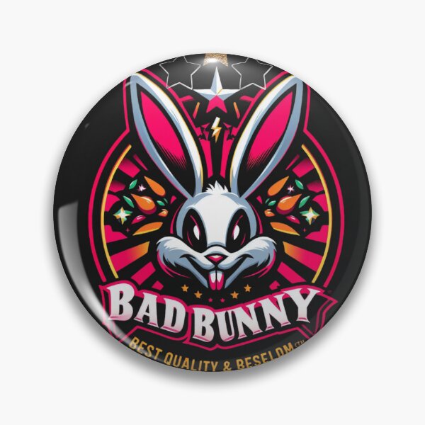 Artikelvorschau, Bad Bunny Logo-Aufkleber in bester Qualität 2024 entworfen und verkauft von SBAR33.