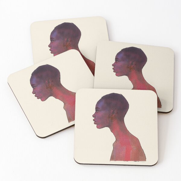 Item preview, Abstract textured side profile designed and sold by dso1o.