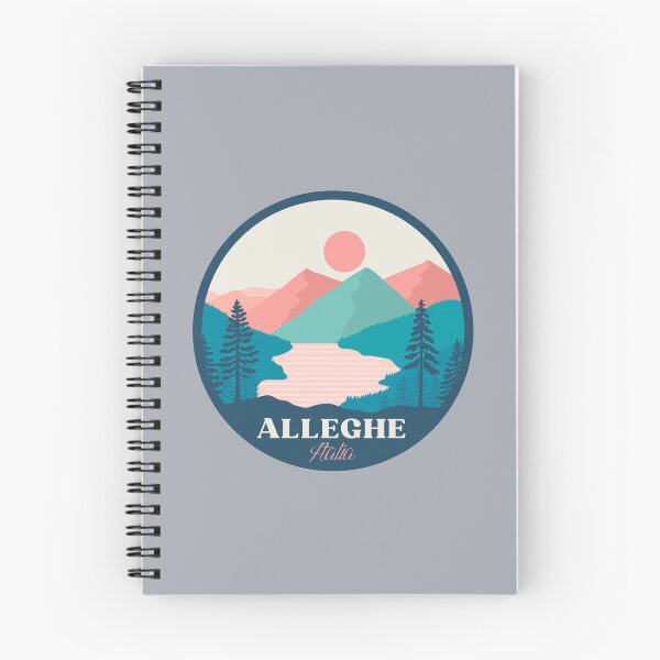 Item preview, Alleghe Italia minimalist landscape badge designed and sold by InvestingRoad.