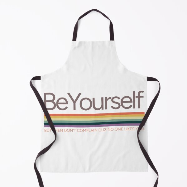 Item preview, Be Yourself ( Bot don't complain cuz no one likes you) Retro Print designed and sold by Thehatinthecat.