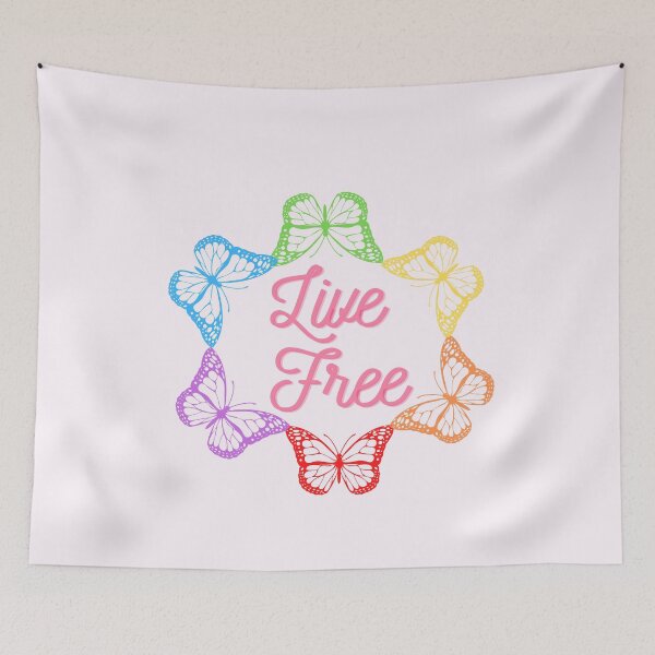 Item preview, Live Free Butterfly  designed and sold by Jordananne11.