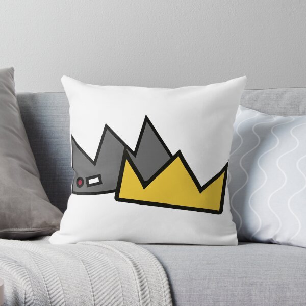 Bughead Crown Throw Pillow