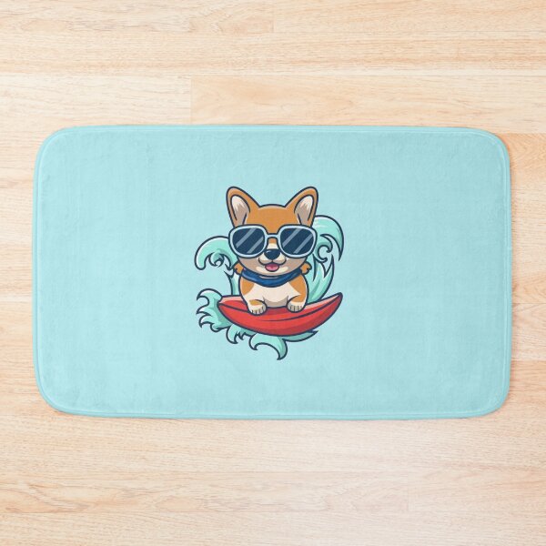 Item preview, Summer surfing dog designed and sold by CosmicFreedom9.