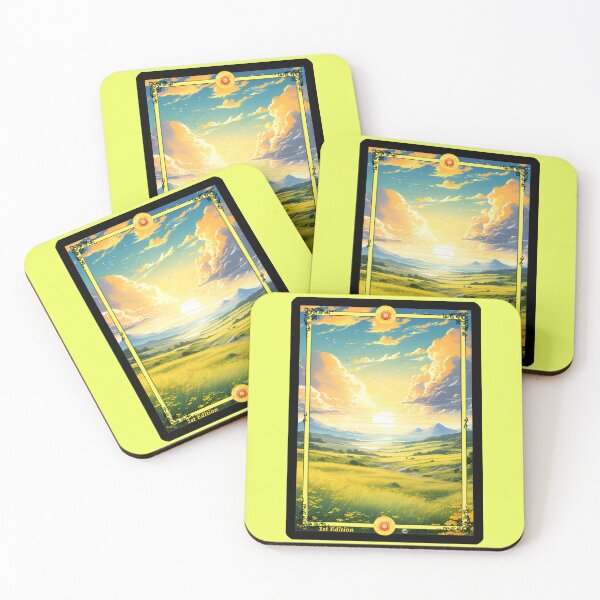 Item preview, Sunny Grassy Plains Scene - CCG Border Full Art - 1st Edition designed and sold by Rogue Wizard.