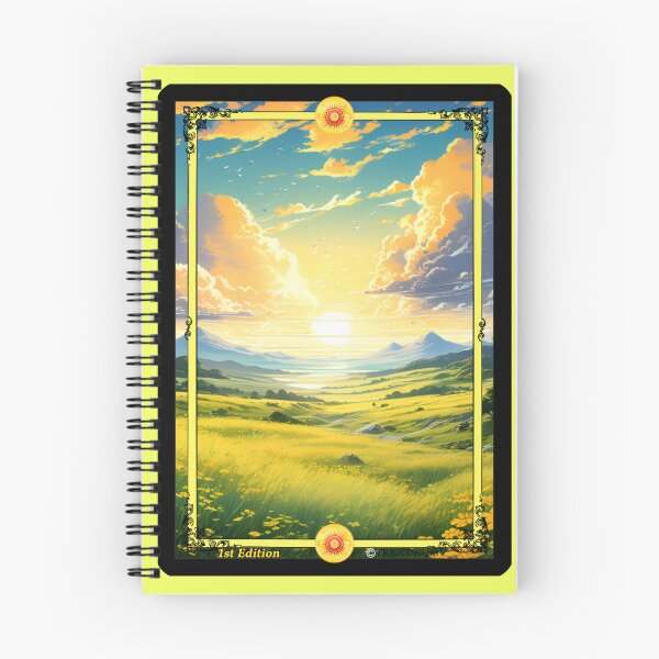 Artikelvorschau, Sunny Grassy Plains Scene – CCG Border Full Art – 1. Auflage entworfen und verkauft von Rogue Wizard.