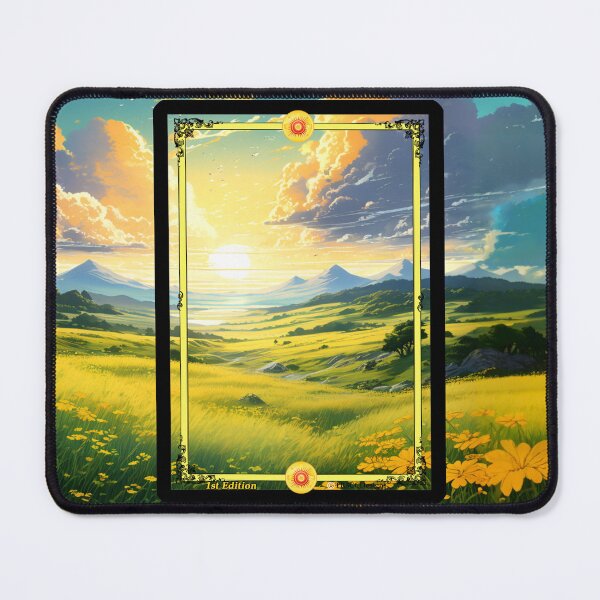 Item preview, Sunny Grassy Plains Scene - CCG Border Full Art - 1st Edition designed and sold by Rogue Wizard.