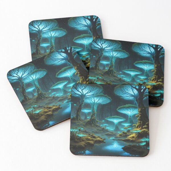 Item preview, Magical Glowing Forest designed and sold by BansheeTales.
