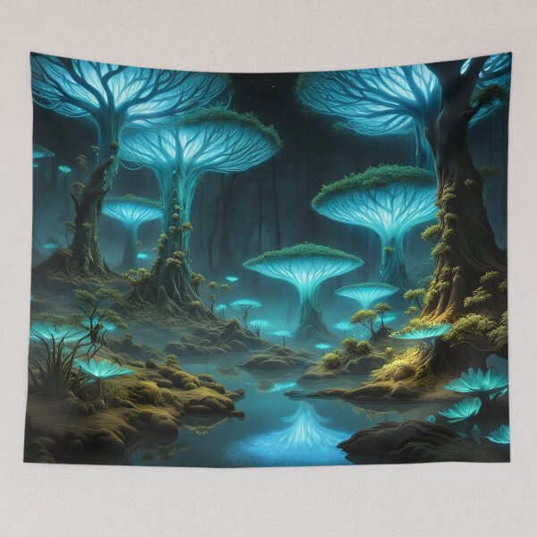 Item preview, Magical Glowing Forest designed and sold by BansheeTales.