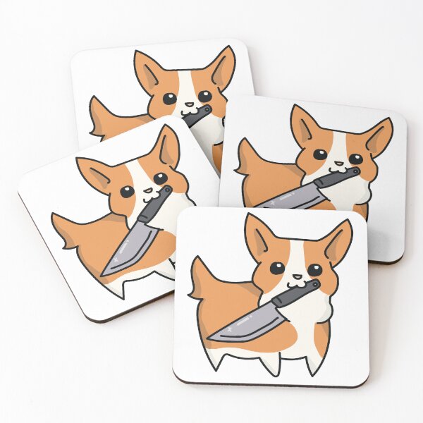 Item preview, Corgi with a Knife designed and sold by WhimZOfficial.