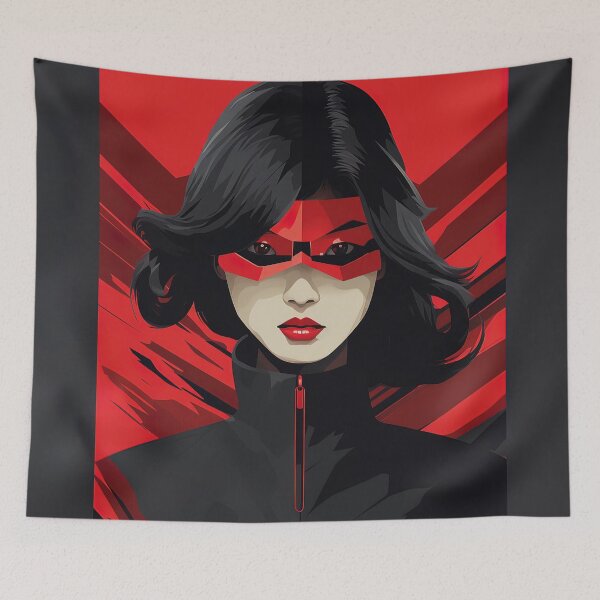 Item preview, Dokkaebi | Red minimalism designed and sold by ComicsFactory.