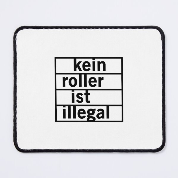 Artikelvorschau, Kein Roller ist illegal (schwarz) entworfen und verkauft von VEB Ostladen.