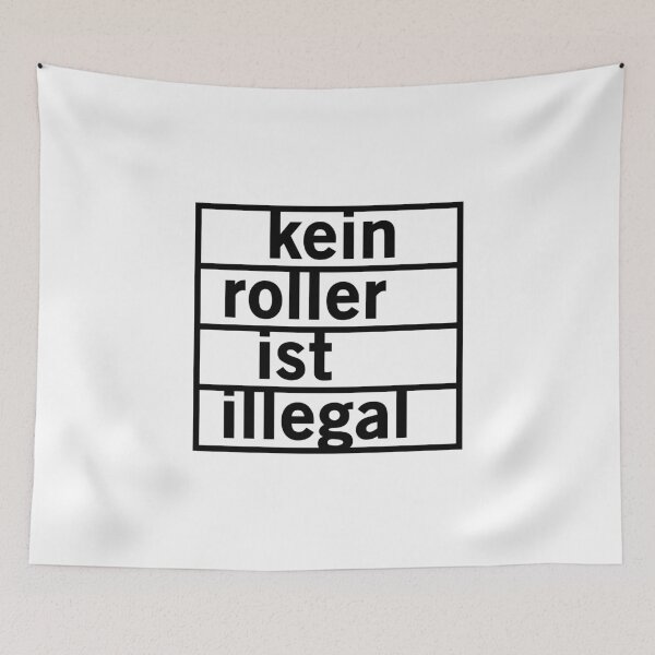 Item preview, No scooter is illegal (black) designed and sold by VEB Ostladen.