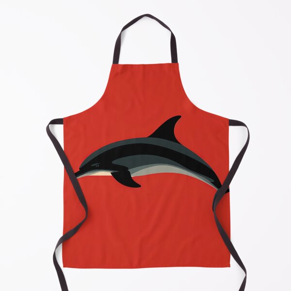 Item preview, Dolphin | Red minimalism designed and sold by ComicsFactory.