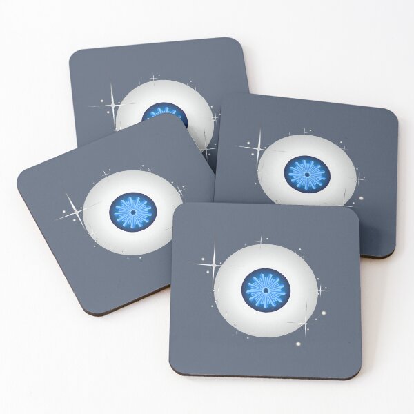 Item preview, RUNAWAY STEPH Design Shining Blue Eyeball designed and sold by RunawaySteph.