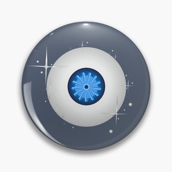 Item preview, RUNAWAY STEPH Design Shining Blue Eyeball designed and sold by RunawaySteph.