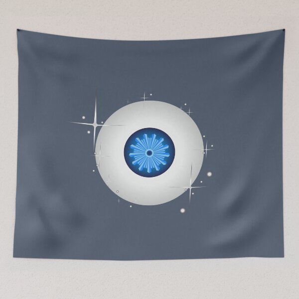 Item preview, RUNAWAY STEPH Design Shining Blue Eyeball designed and sold by RunawaySteph.
