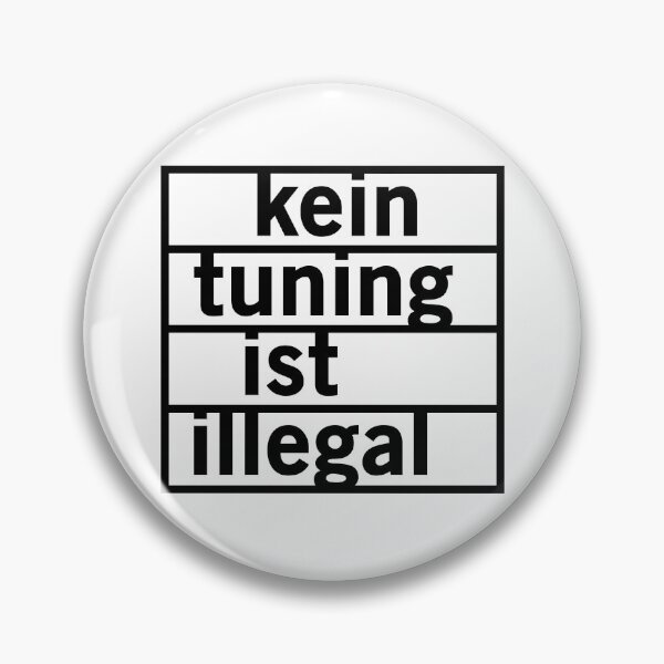 Item preview, No tuning is illegal (black) designed and sold by VEB Ostladen.