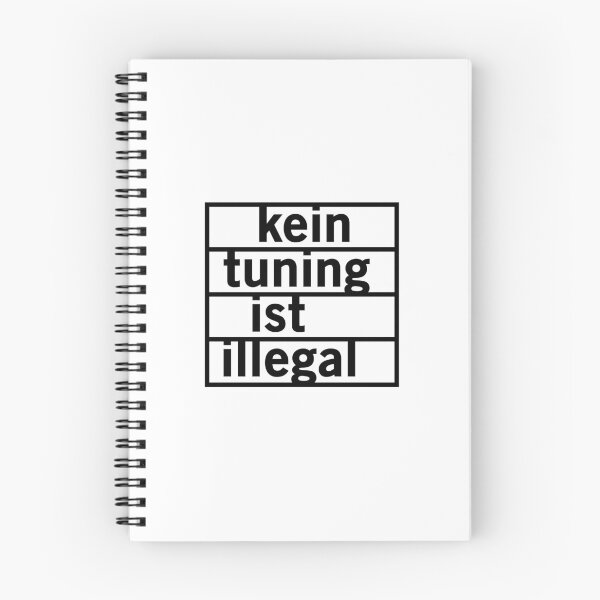 Item preview, No tuning is illegal (black) designed and sold by VEB Ostladen.