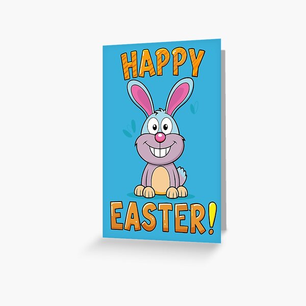 Item preview, Happy Easter. Easter bunny. Greeting card. designed and sold by ErAlexAnd.