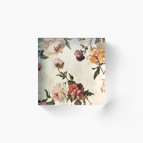 Aperçu de l'œuvre Édouard Manet d'un motif de fleurs créée et vendue par ShroudFaceAI.