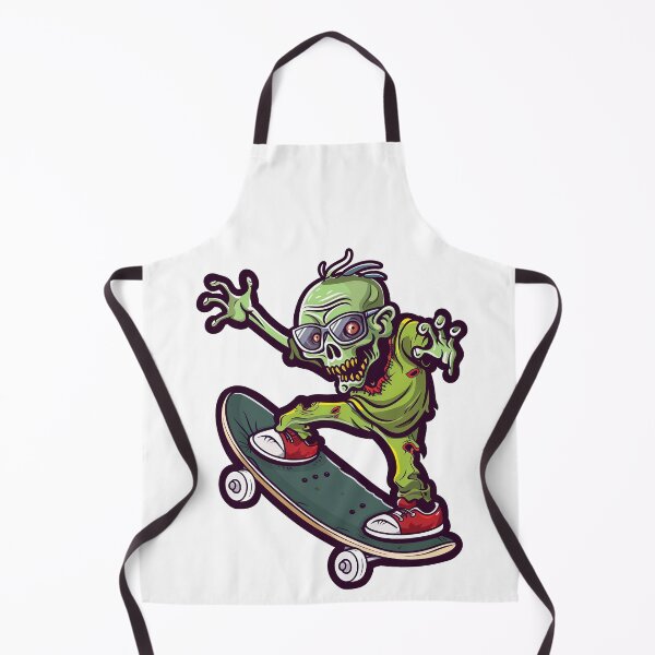 Item preview, Zombie Skateboarder: Gnarly Graveyard Grind designed and sold by smartart42.