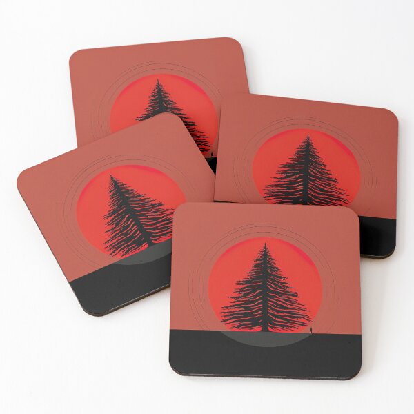 Item preview, Douglas fir | Red minimalism designed and sold by ComicsFactory.