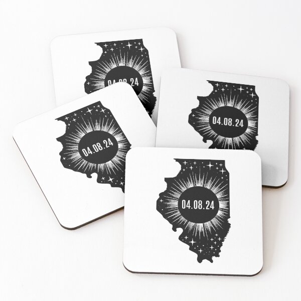 Item preview, Total Solar Eclipse 2024 - Illinois designed and sold by humnoo.