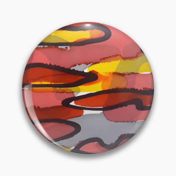 Item preview, Yellow, White, Black, Grey Alcohol Ink designed and sold by freshinkarts.