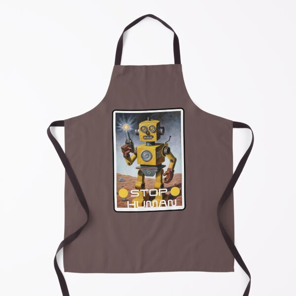 Item preview, Robot Police "Stop Human" designed and sold by RWCarpenter.