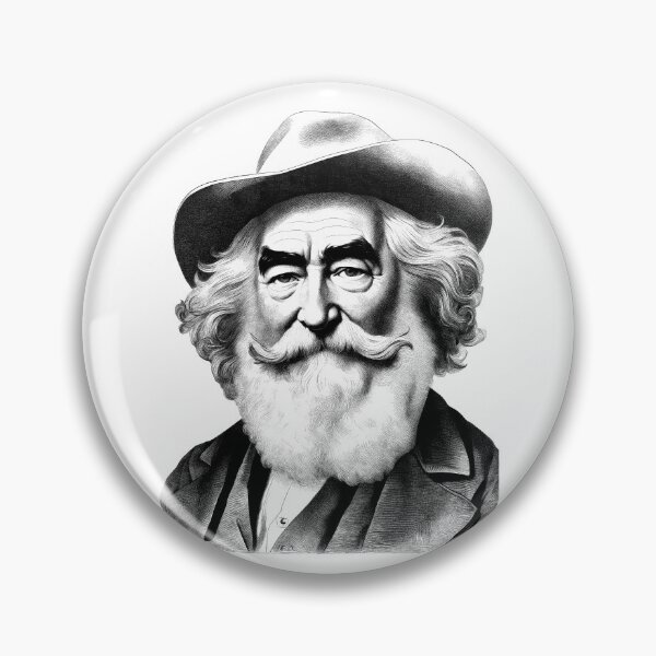 Item preview, Portrait of Walt Whitman designed and sold by NTGUILTY.
