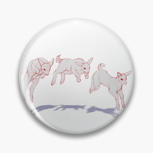 Item preview, Lamb Jumping | Cottagecore | Sheep  designed and sold by SandDolphin.