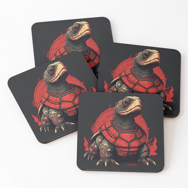 Item preview, Dragon Turtle | Red minimalism designed and sold by ComicsFactory.
