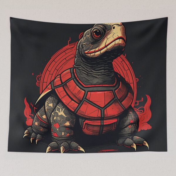 Item preview, Dragon Turtle | Red minimalism designed and sold by ComicsFactory.