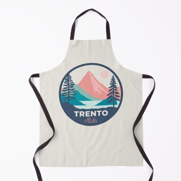 Item preview, Trento Italia minimalist landscape badge designed and sold by InvestingRoad.