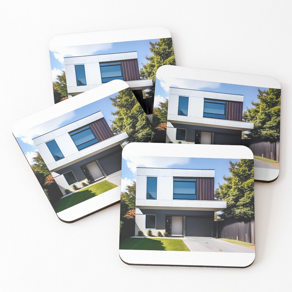 Vista previa del artículo con la obra «Posavasos (lote de 4)», diseñado y vendido por Livingstream.