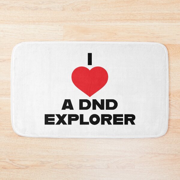 Item preview, I Heart a DND Explorer designed and sold by ArtPuffen.