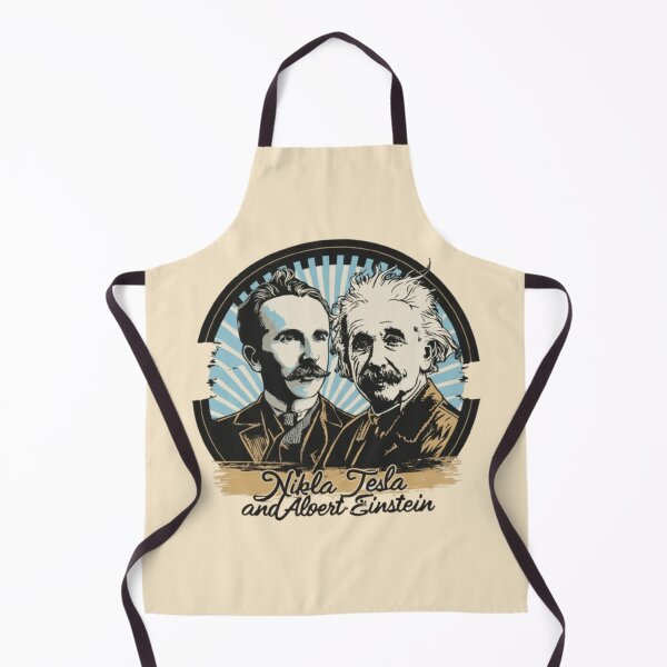 Item preview, Nikola Tesla and Albert Einstein banksy street art designed and sold by martin max.