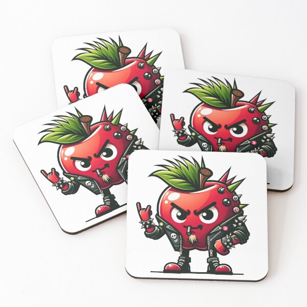 Item preview, Apple the punk delinquent designed and sold by FerdiEverywhere.