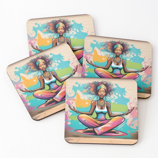 Item preview, Meditating Sista! designed and sold by maulbang.