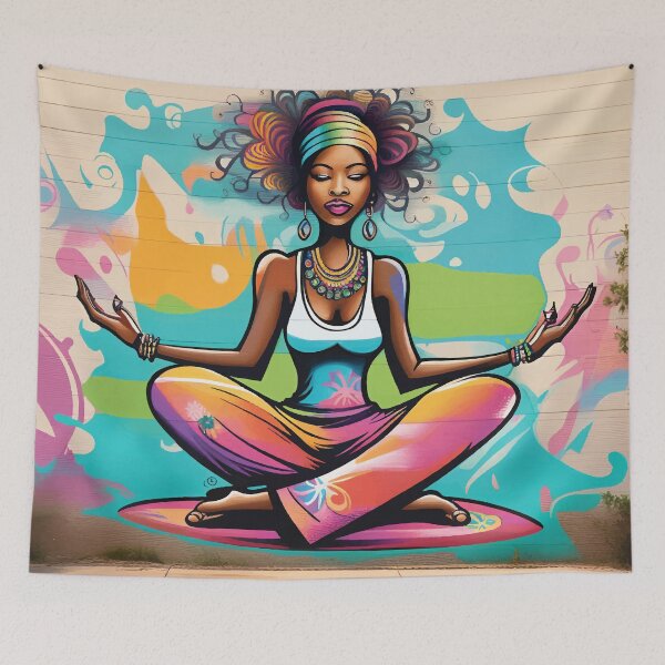 Item preview, Meditating Sista! designed and sold by maulbang.