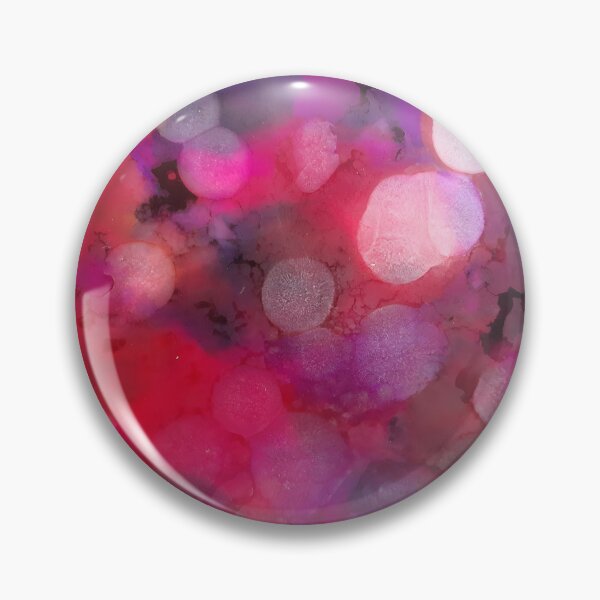 Item preview, Blurry Pink, White, and Purple Alcohol Ink Painting designed and sold by freshinkarts.